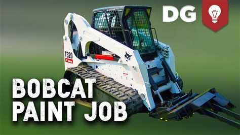 how much to bodywork and paint a bobcat skid steer|bobcat skid steer paint reviews.